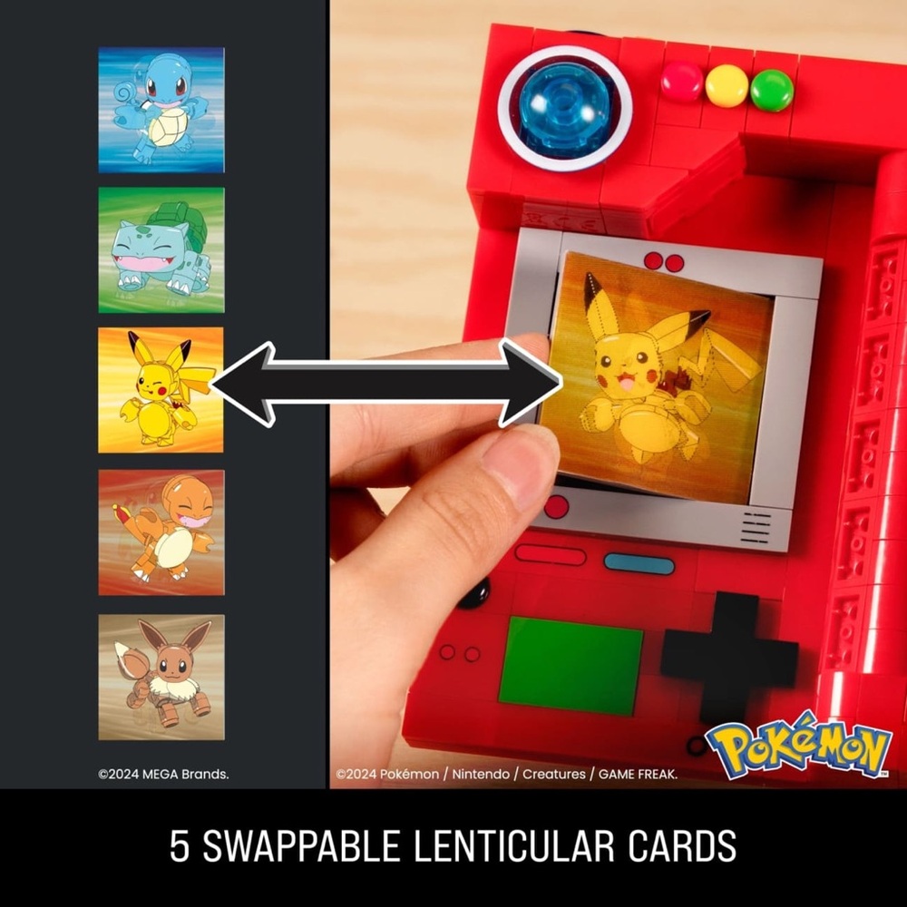 MEGA Pokemon Kanto Region Pokedex Collector Building Kit-New - Picture 9 of 11